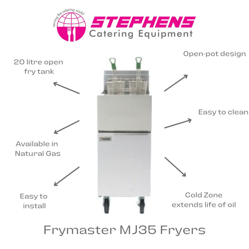 Upgrade Your Kitchen with the Frymaster MJ35 Gas Fryer – Now Just £2,500!