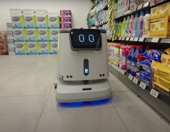 Robot Cleaner, Pudu CC1, Joins McGinley’s Spar in Derry/Londonderry