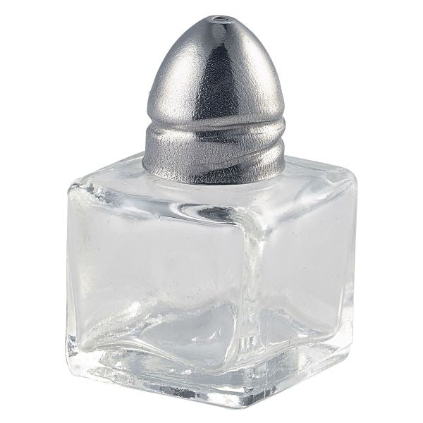 Individual Glass Salt Pot 30 x 30 x 50mm pack of 1