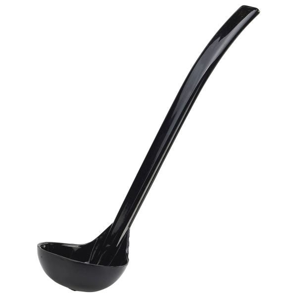 Ladle 9 1/2" 1oz Plain Black pack of 1