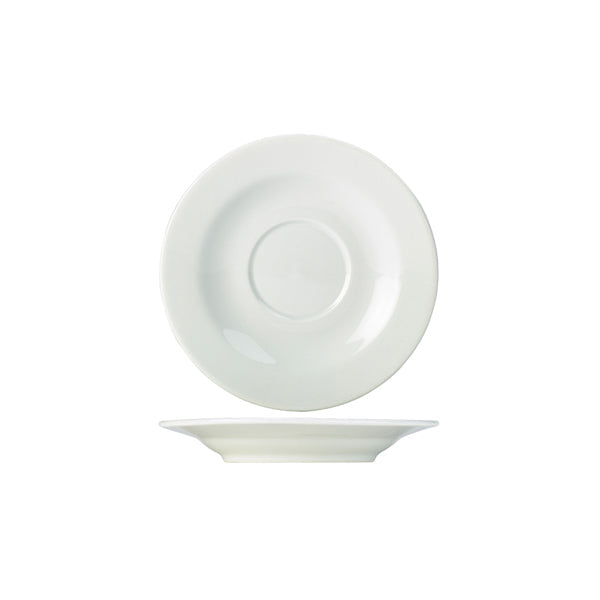 Genware Porcelain Saucer 16cm/ 6.25" pack of 6