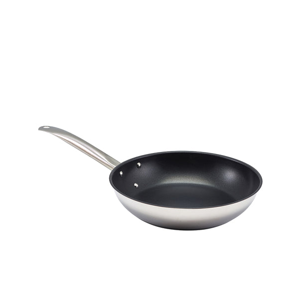 GenWare Economy Non Stick Stainless Steel Frying Pan 24cm pack of 1