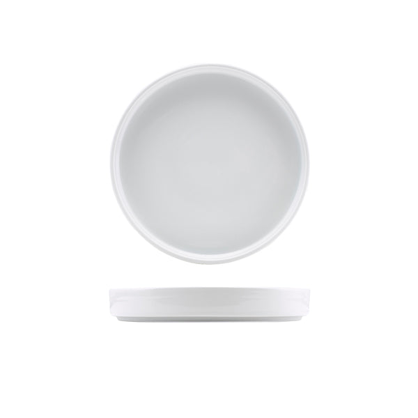 Genware Porcelain Presentation Plate 20cm/ 8" pack of 6