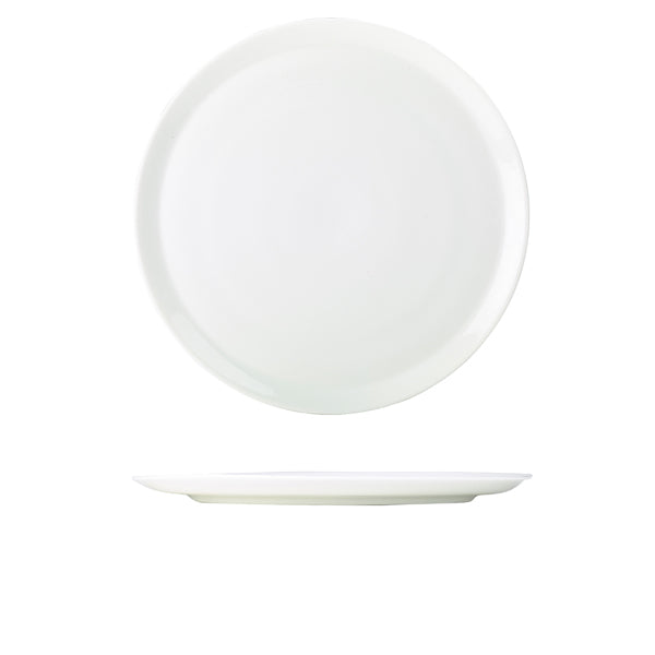 Genware Porcelain Pizza Plate 28cm/ 11" pack of 6