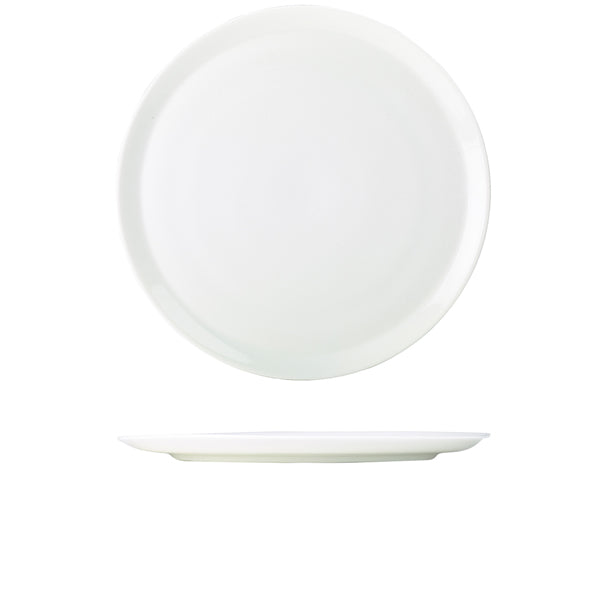 Genware Porcelain Pizza Plate 32cm/ 12.5" pack of 6