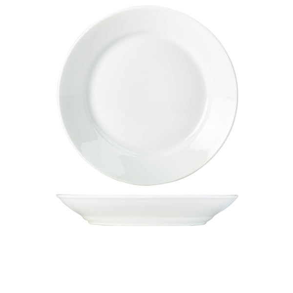 Genware Porcelain Deep Winged Plate 30cm/ 12" pack of 6