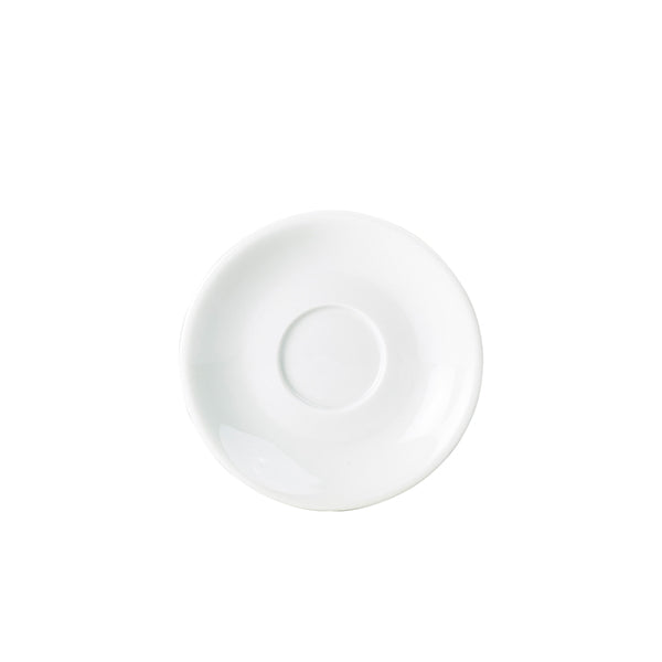 Genware Porcelain Saucer 17cm/ 6.75" pack of 6