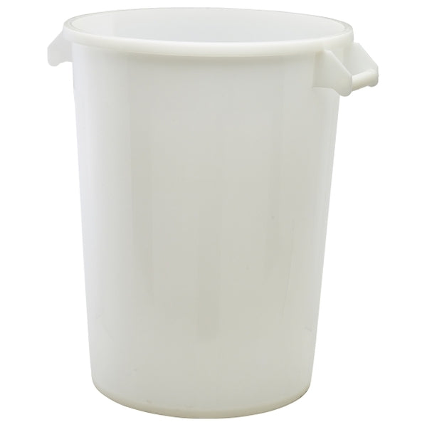 White Polyethylene Bin 100L pack of 1