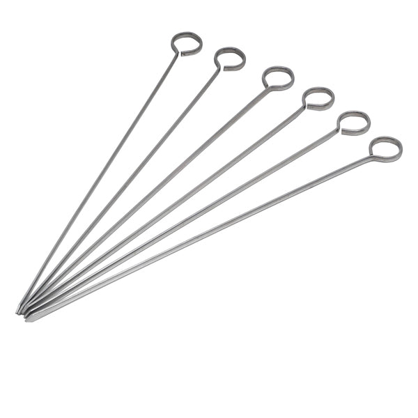 S/St. Skewers 12"(Pack Of 6) pack of 1