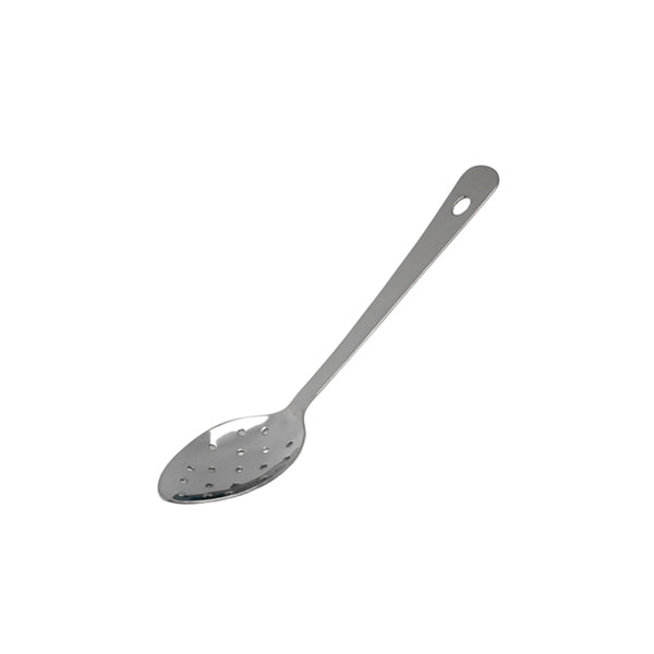 S/St. Perforated Spoon 10" With Hanging Hole pack of 1