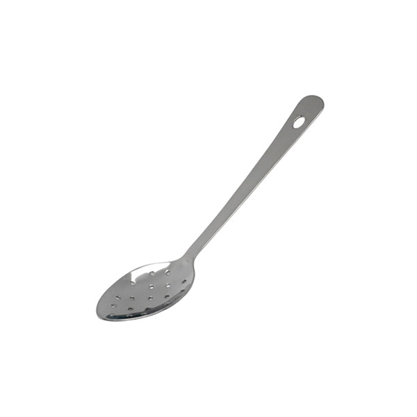 S/St. Perforated Spoon 12" With Hanging Hole pack of 1