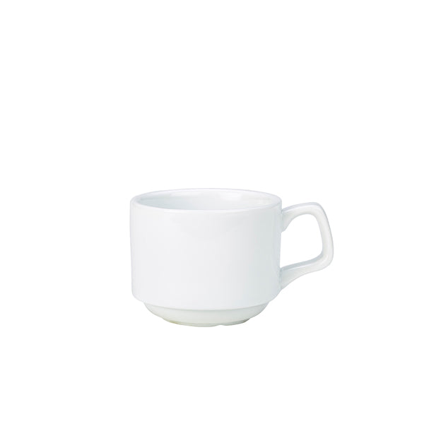 Genware Porcelain Stacking Cup 20cl/ 7oz pack of 6