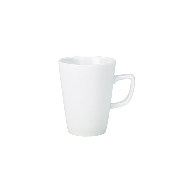 Genware Porcelain Conical Coffee Mug 22cl/ 7.75oz pack of 6