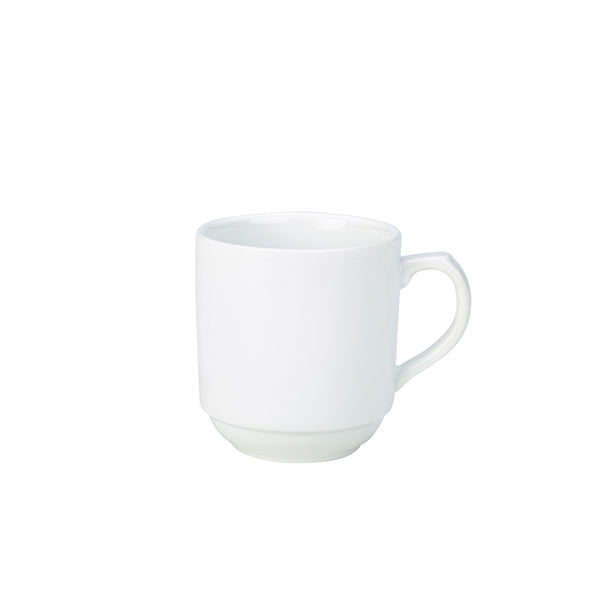 Genware Porcelain Stacking Mug 30cl/ 10oz pack of 6