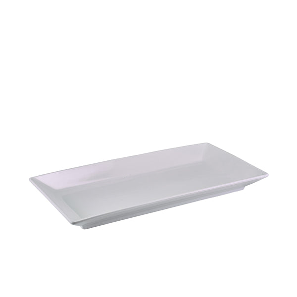 GenWare Porcelain Rectangular Dish 35 x 18cm/ 13.75 x 7" pack of 3