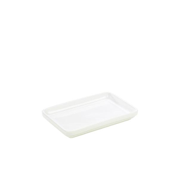 Porcelain Deep Rectangular Dish 20 x 14 x 2.5cm/ 8 x 5.5 x 1