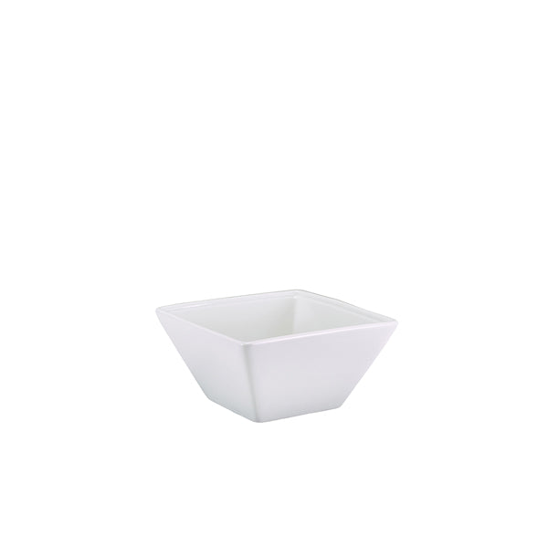 GenWare Porcelain Square Bowl 12.8cm/ 5" pack of 6