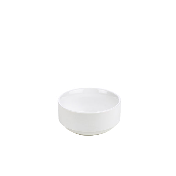 Genware Porcelain Unhandled Soup Bowl 25cl/ 8.75oz pack of 6