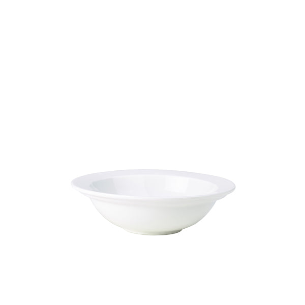 Genware Porcelain Rimmed Oatmeal Bowl 16cm/ 6.25" pack of 6