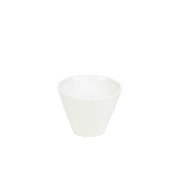 Genware Porcelain Conical Bowl 10.5cm/ 4" pack of 6