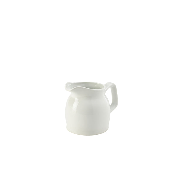 Genware Porcelain Jug 28cl/ 10oz pack of 6