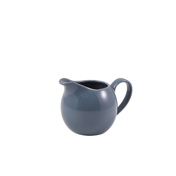 Genware Porcelain Grey Jug 14cl/ 5oz pack of 6