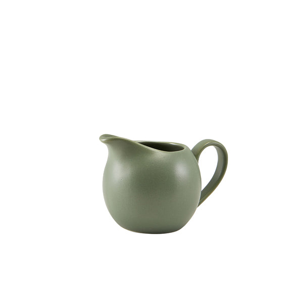 GenWare Porcelain Matt Sage Jug 14cl/ 5oz pack of 6