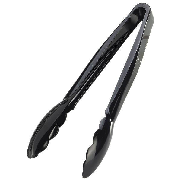 Utility Tongs 9" Black pack of 1