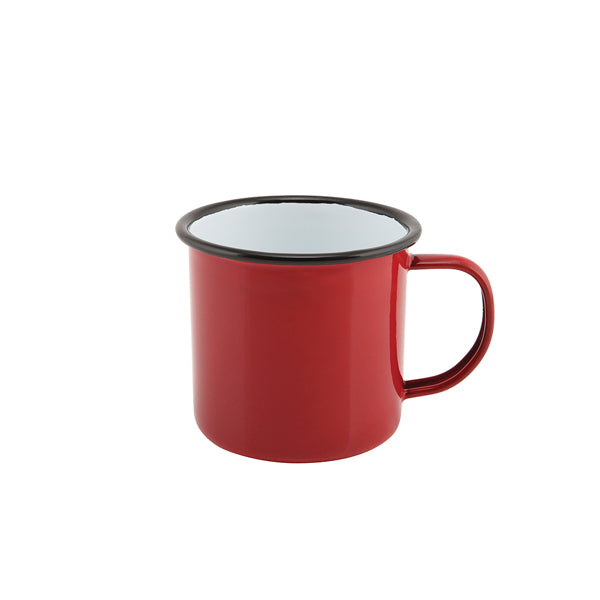 Enamel Mug Red 36cl/ 12.5oz pack of 1