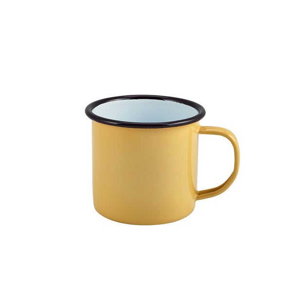 Enamel Mug Yellow 36cl/ 12.5oz pack of 1