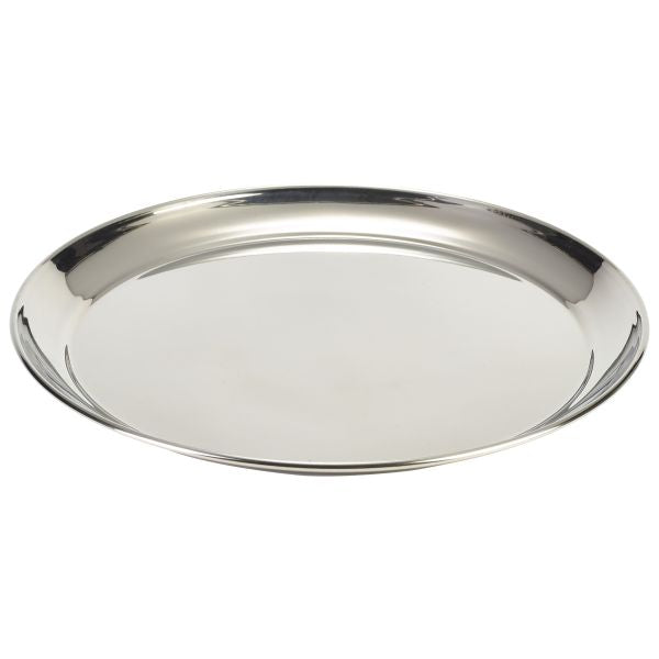 S/St. 12" Round Tray 300mm pack of 1