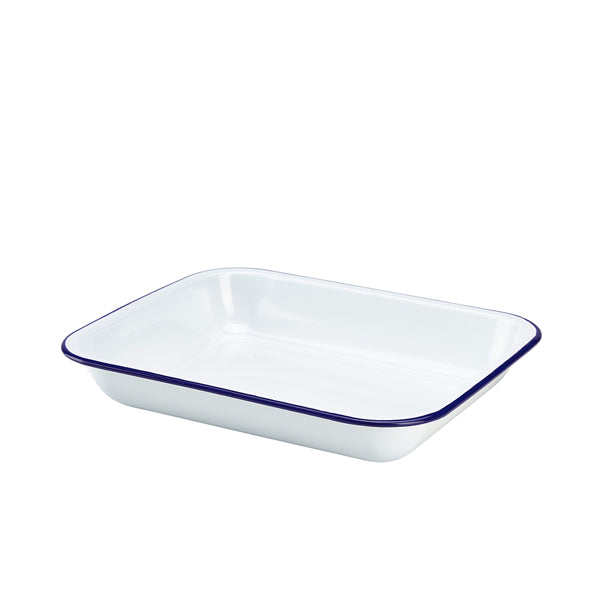 Enamel Baking Tray 31 x 25 x 5cm pack of 1