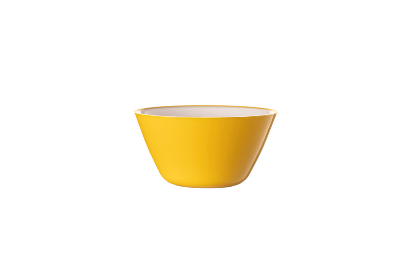 Harfield Yellow 15cm Acrylic Display Bowl