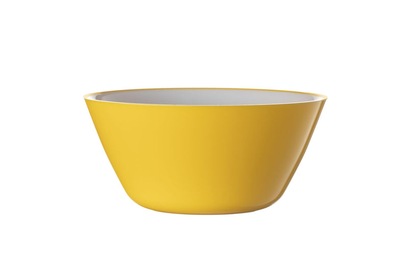 Harfield Yellow 19cm Acrylic Display Bowl