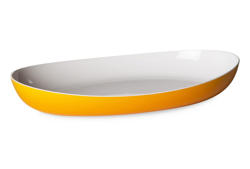 Harfield Yellow Acrylic 38 x 23 x 6cm Server Plate