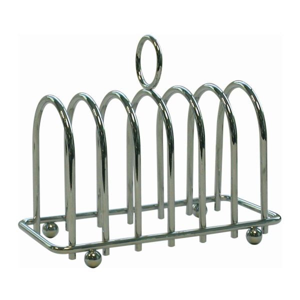 Chrome Horseshoe 6 Slice Toast Rack pack of 1