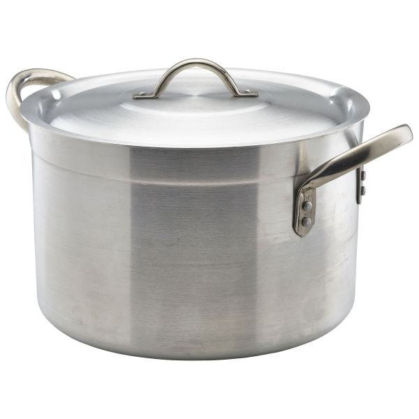 Aluminium Stewpan With Lid 11.5Litre pack of 1