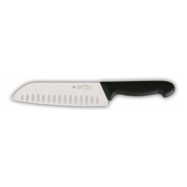 Giesser Scalloped Santoku Knife 18cm pack of 1