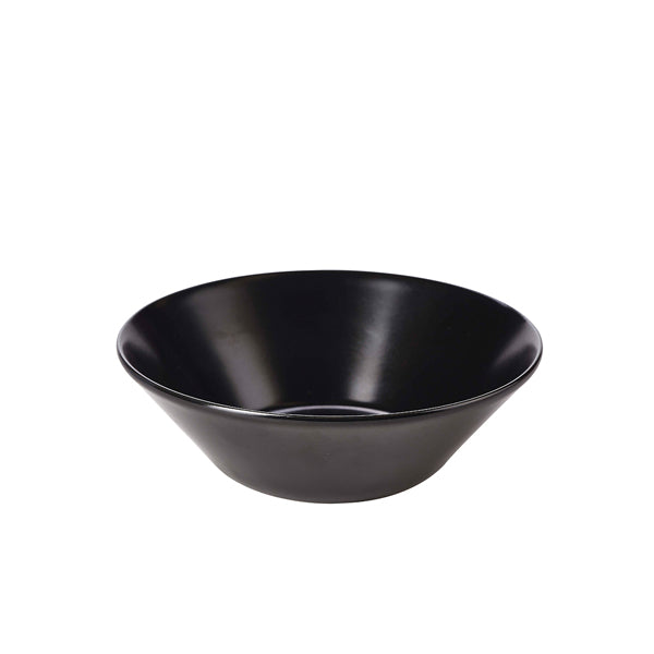 Luna Stoneware Black Serving Bowl 24 x 8cm/ 9.5 x 3.25" pack of 6