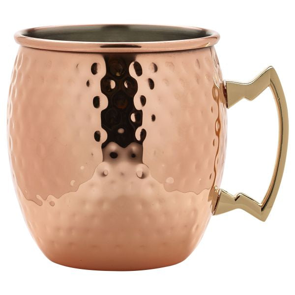 Barrel Copper Mug 55cl/ 19.25oz Hammered pack of 1