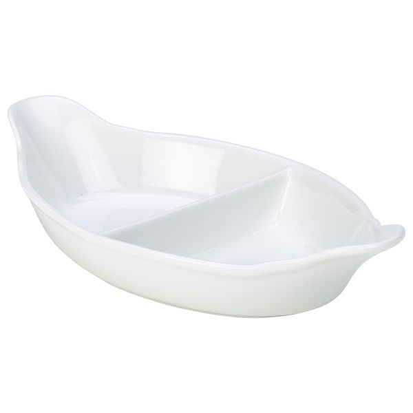 GenWare Divided Vegetable Dish 28cm/ 11" pack of 4