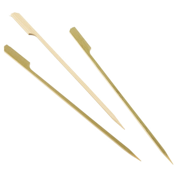 Bamboo Gun Shaped Paddle Skewers 21cm/ 8.25" (100pcs) pack of 1