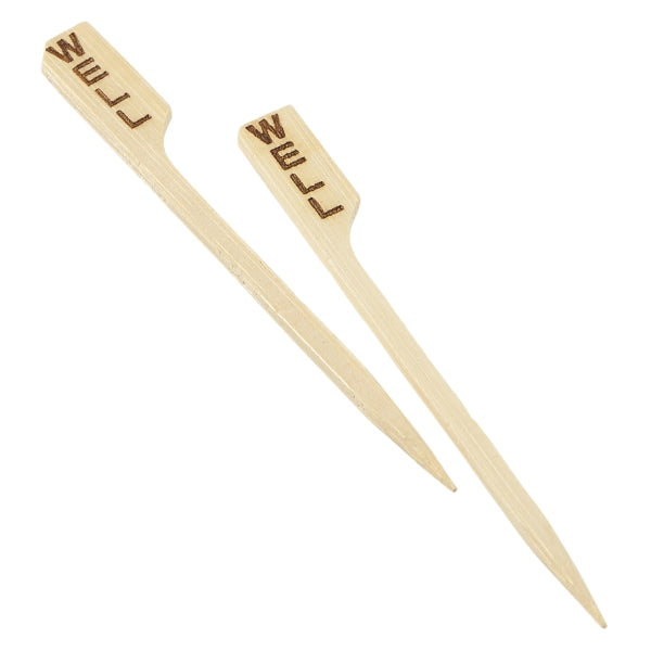 Bamboo Steak Markers 9cm/ 3.5" Well (100pcs) pack of 1