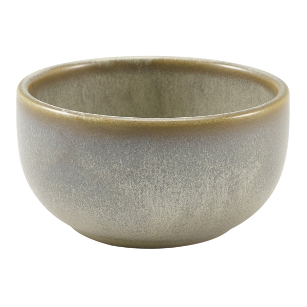 Terra Porcelain Matt Grey Round Bowl 11.5cm pack of 6