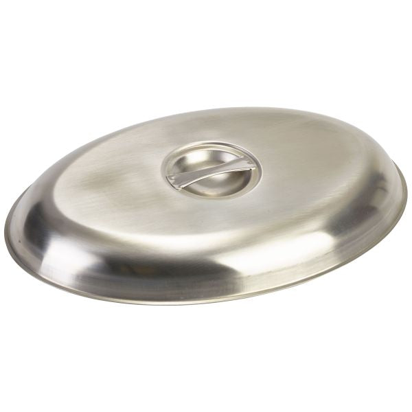 GenWare Stainless Steel Cover For Oval Vegetable Dish 35cm/ 14" pack of 1