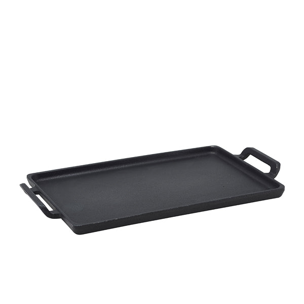 GenWare Cast Iron Rectangular Platter 25 x 15.5cm pack of 1