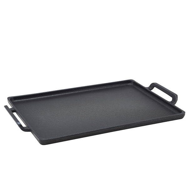 GenWare Cast Iron Rectangular Platter 28 x 20cm pack of 1