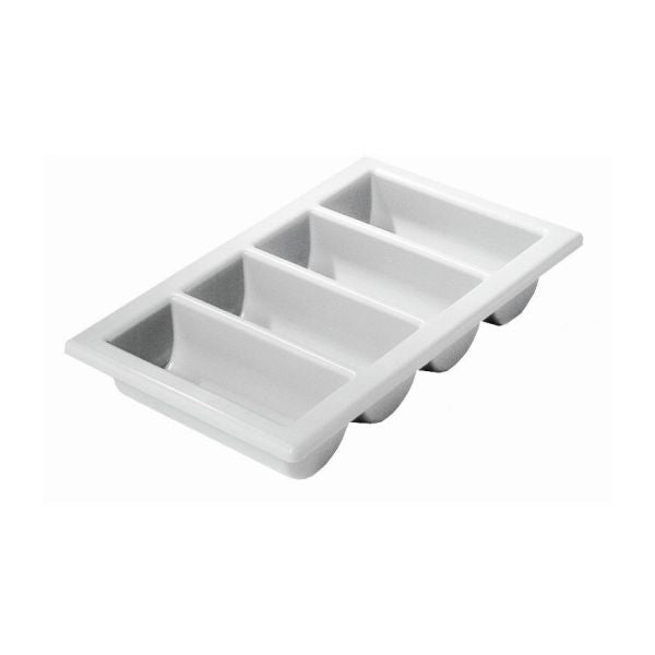 Cutlery Tray/Box 1/1 13" X 21" Grey pack of 1