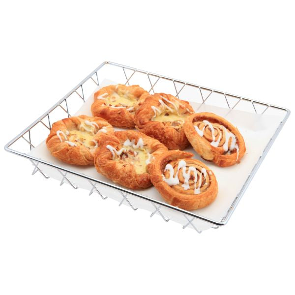 Chrome Display Basket 35X30X5cm pack of 1