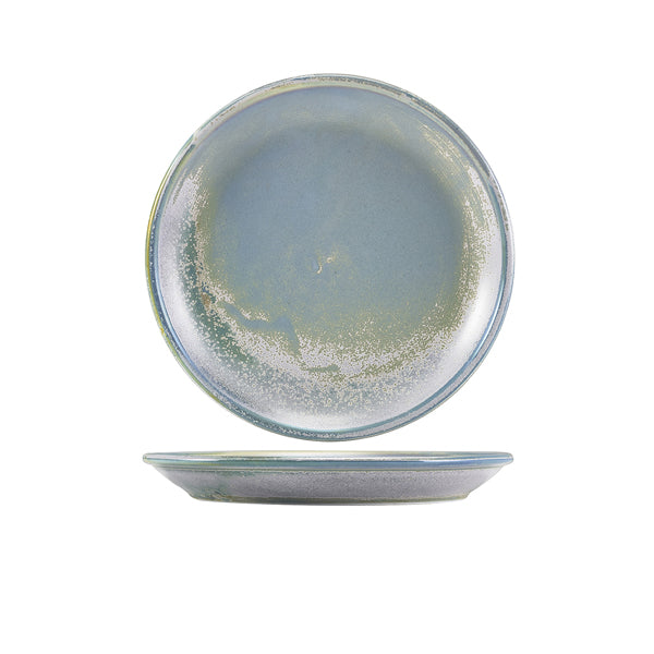 Terra Porcelain Seafoam Coupe Plate 19cm pack of 6